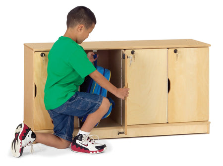 Jonti-Craft® Stacking Lockable Lockers - Single Stack