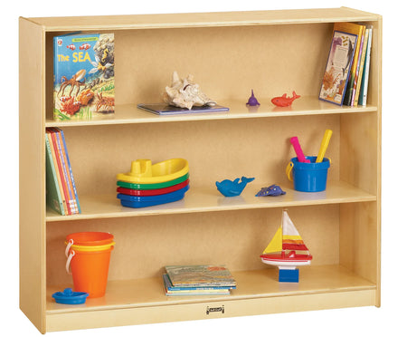Jonti-Craft® Mega Mobile Straight-Shelf - Magnetic Write-n-Wipe Back