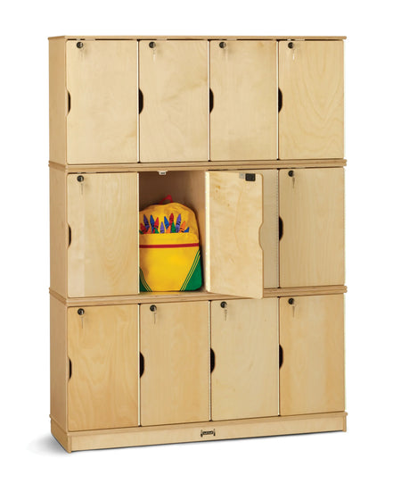 Jonti-Craft® Stacking Lockable Lockers - Single Stack