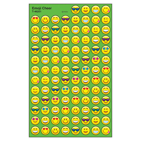 Emotion Icon Cheer superSpots&reg; Stickers, 800 ct