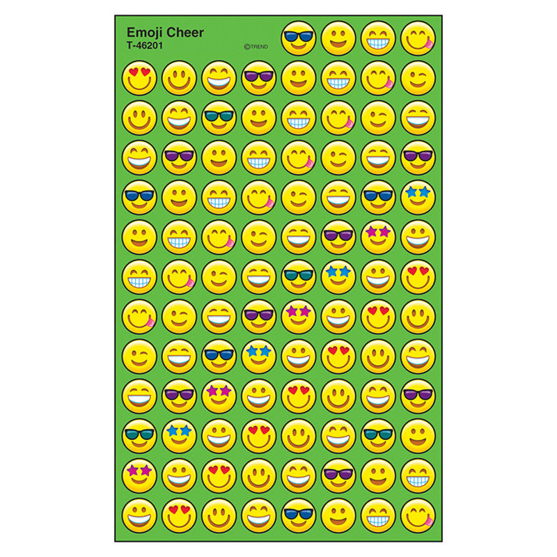 Emotion Icon Cheer superSpots&reg; Stickers, 800 ct
