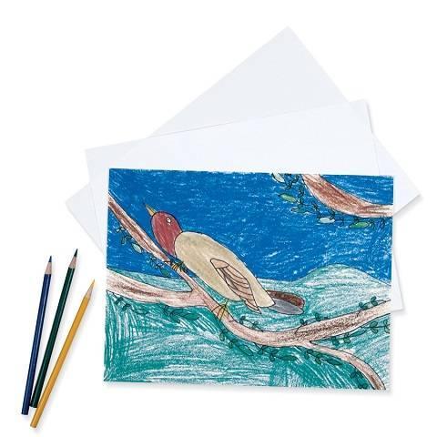 DRAWING PAPER PREMIUM WEIGHT 12" X 18" WHITE 500 SHEETS