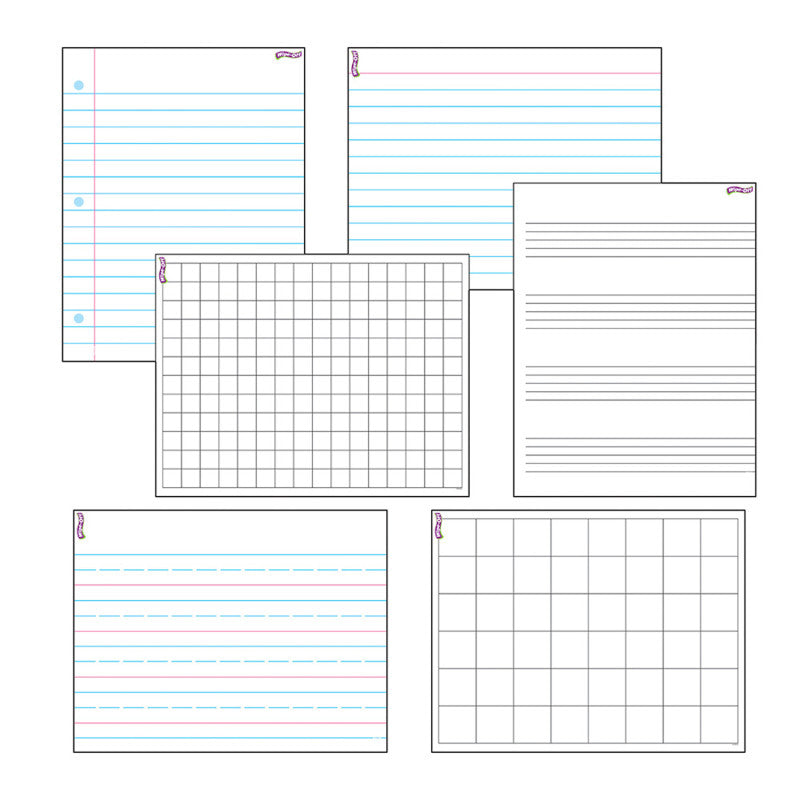 Papers & Grids Wipe-Off&reg; Charts Combo Pack