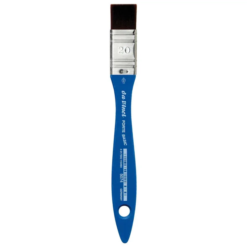 FORTE BASIC Mottler Brush, Synthetic, Acrylic, Flat, Series 5074, Size 20