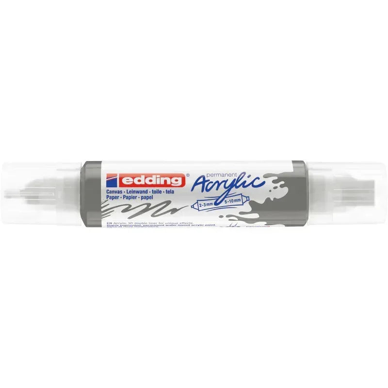 5400 Series Acrylic 3D Paint Marker, Double Ended, Anthracite 926
