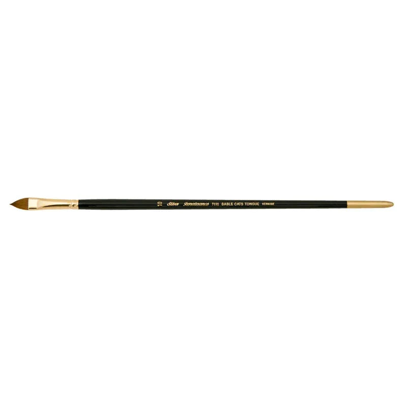 Renaissance&reg; Cats Tongue Brush, Long Handle, Size 10