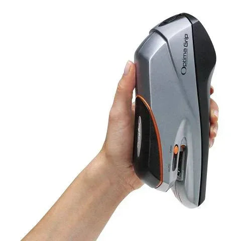 Swingline Electric Stapler, Optima Grip Dual Power, 20 Sheet Capacity, Silver (S7048207)