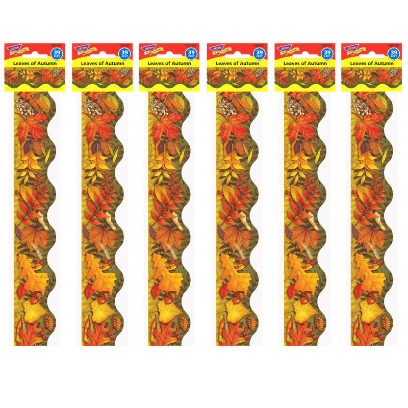 Leaves of Autumn Terrific Trimmers&reg;, 39 Feet Per Pack, 6 Packs