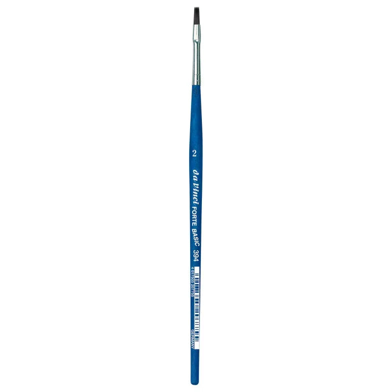 FORTE BASIC Student Brush, Synthetic, Acrylic, Flat, Series 394, Size 2