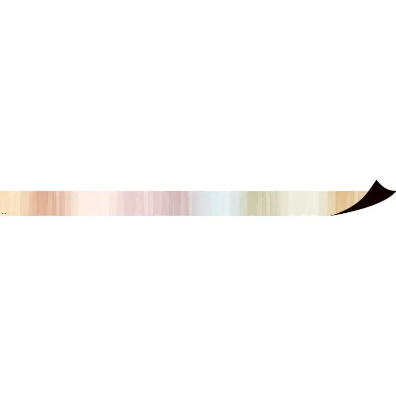 Cool Tones Magnetic Border, 24 Feet