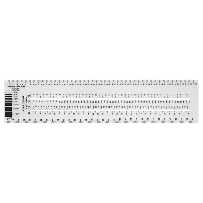 Graphic Arts Ruler, 3" x 12"