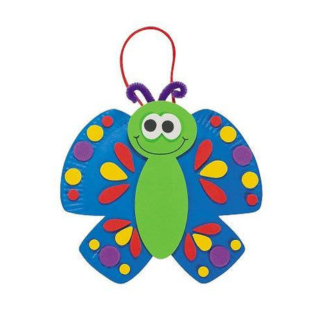 Paper Plate Butterfly Craft Kit - 12 Projects