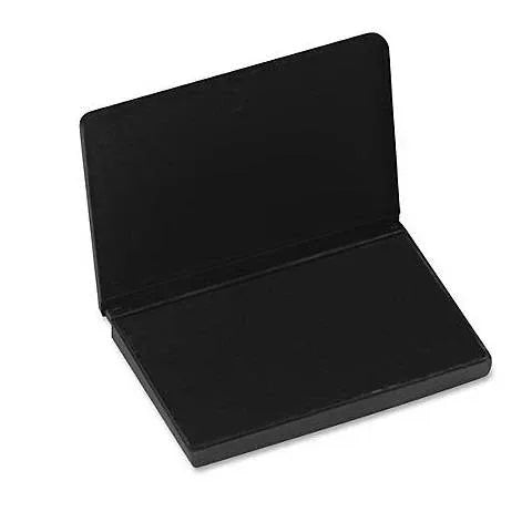 Large Rubber Foam Stamp Pad Black 3 1⁄4" x 6 1⁄4"