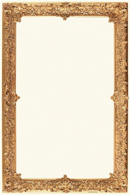 UCREATE® GOLD FRAME WATERCOLOR PAPER 12" X 18" GOLD FRAME 30 SHEETS