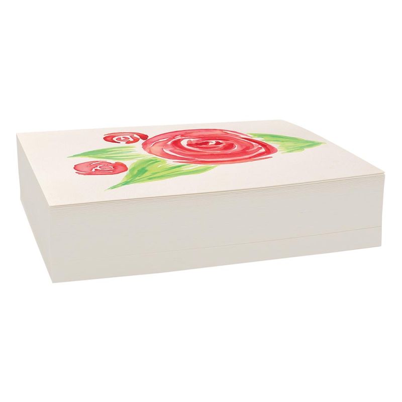 UCREATE® WATERCOLOR PAPER 6" X 9" WHITE, PACKAGE, 90 LB. 200 SHEETS