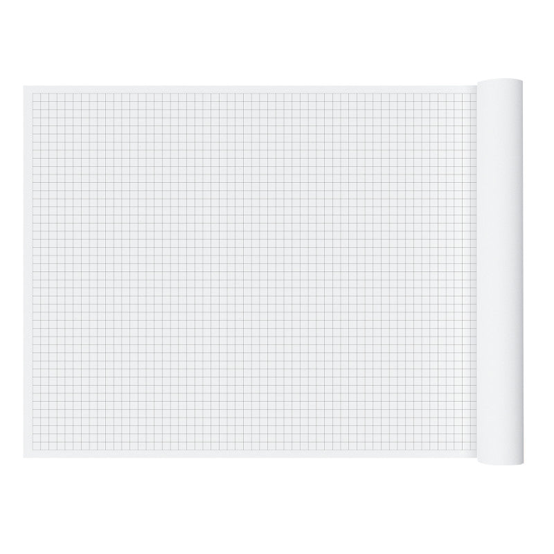 2cm Graph Paper Roll, 36" x 120", Black