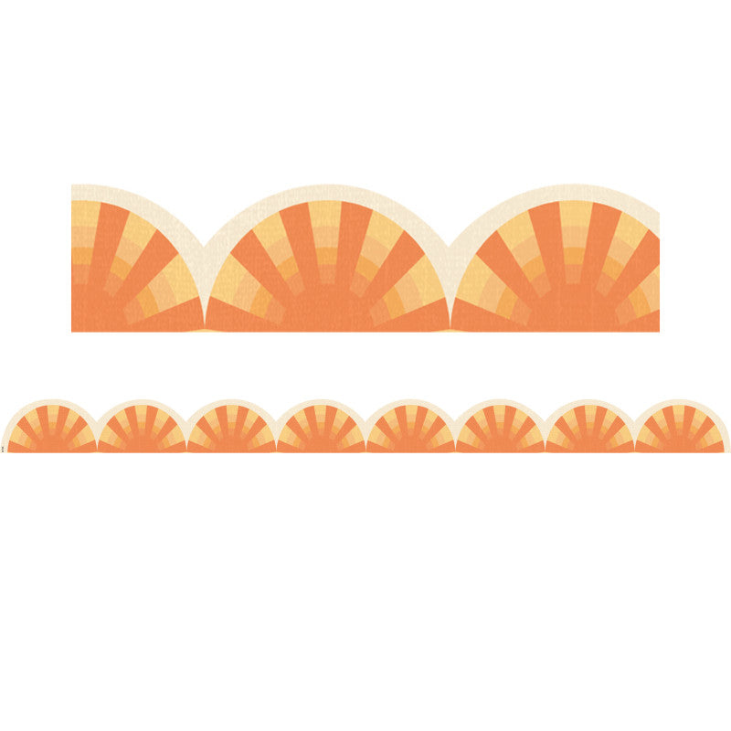 Moving Mountains Road Trip Sunshine Die-Cut Border Trim, 35 Feet