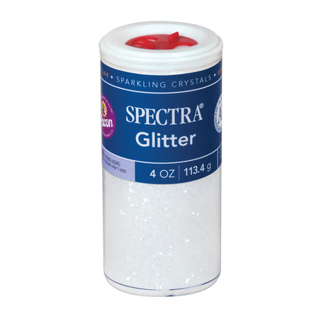 Arts & Crafts Glitter, Clear, 4 oz, 1 Jar