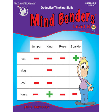 Mind Benders&reg; Level 3, Grades 3-6