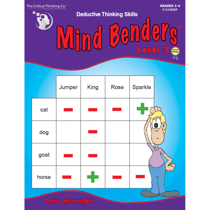 Mind Benders&reg; Level 3, Grades 3-6