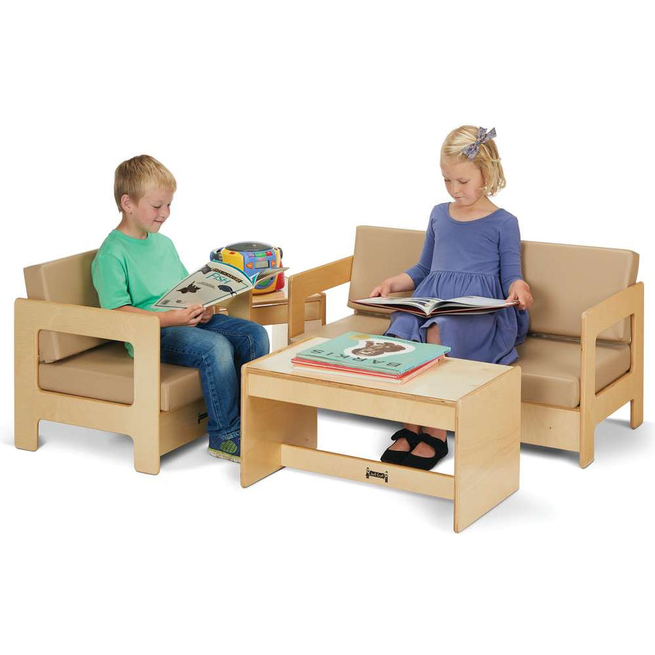 Jonti-Craft® Living Room 4-Piece Set, Wheat