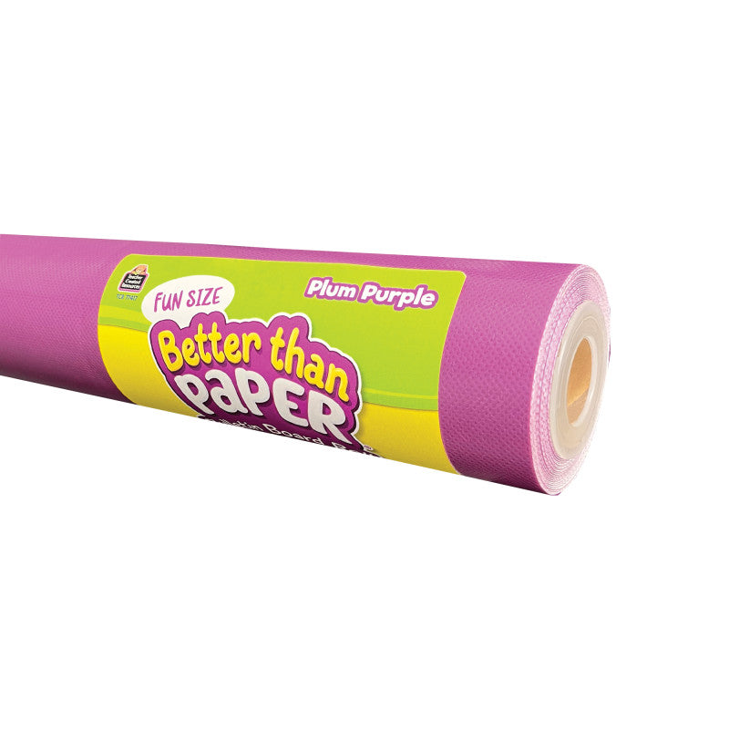 Fun Size Better Than Paper&reg; Bulletin Board Roll, 18" x 12', Plum Purple, Pack of 3