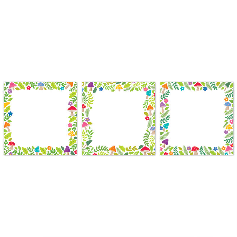 Mushroom Medley Cards 6 in Designer Cut-Outs