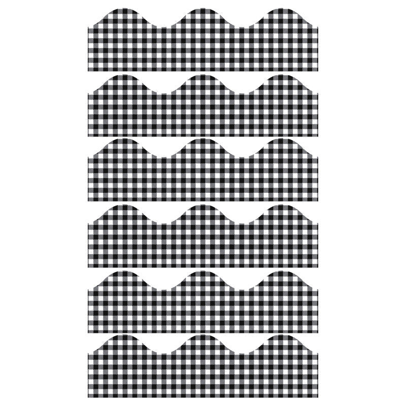 Gingham Extra Wide Deco Trim&reg;, 37 Feet Per Pack, 6 Packs