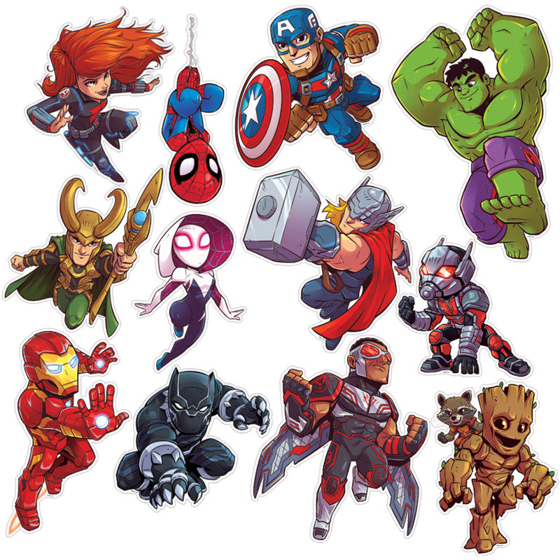Marvel&trade; Super Hero Adventure 2-Sided Deco Kit