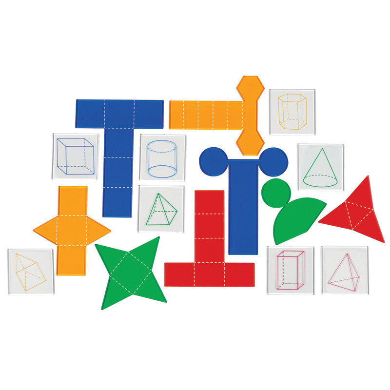 Folding Geometric Shapes&trade; Combo Set, Pack of 32