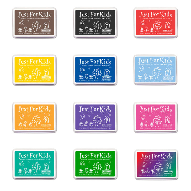 Just for Kids&reg; Get Them All Ink Pad Bundle, Pack of 12