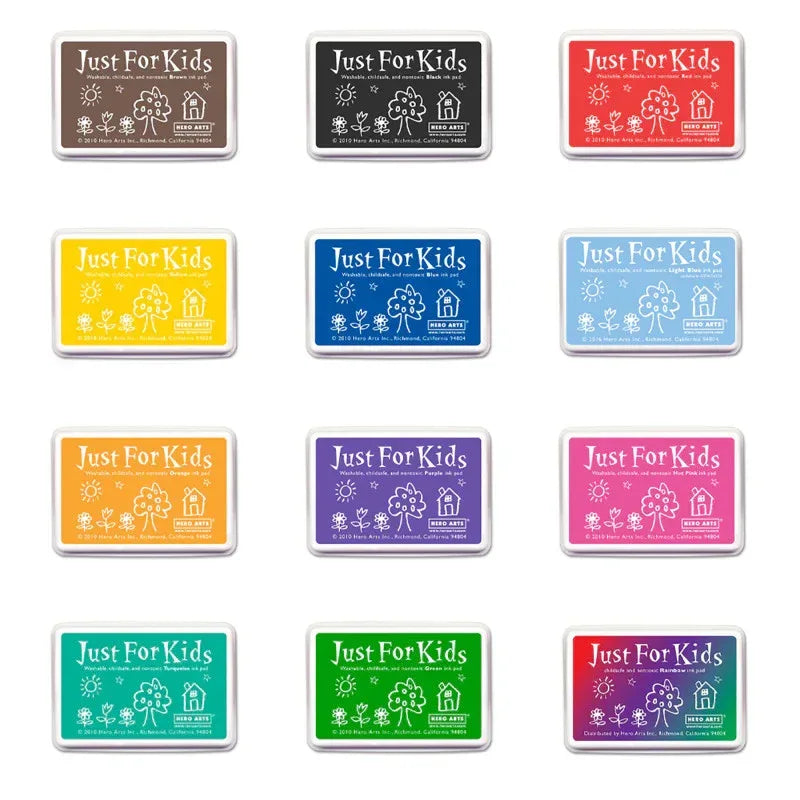 Just for Kids&reg; Get Them All Ink Pad Bundle, Pack of 12