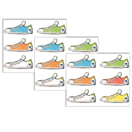 Pete the Cat&reg; Groovy Shoes Accents, 36 Per Pack, 3 Packs
