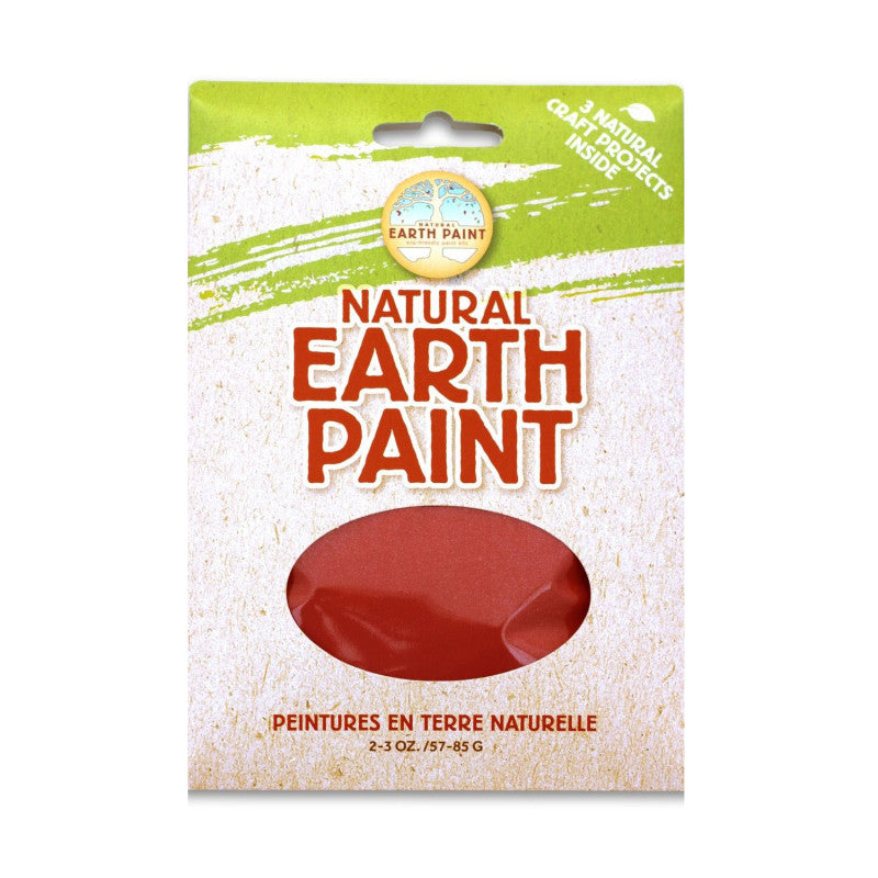 Natural Earth Paint Powder, Red, 3 oz