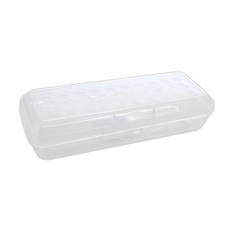 LUCENT Pencil Case Organizer Box, 8", Clear