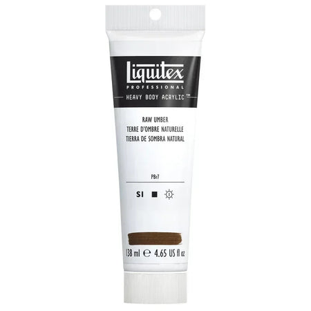 Professional Heavy Body Acrylic Paint, 138 mL Tube, Raw Umber