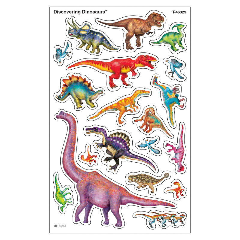 Discovering Dinosaurs&reg; superShapes Stickers-Large, 152 ct