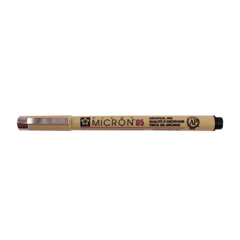 Pigma Micron Pen, Black, 0.45mm Size 05