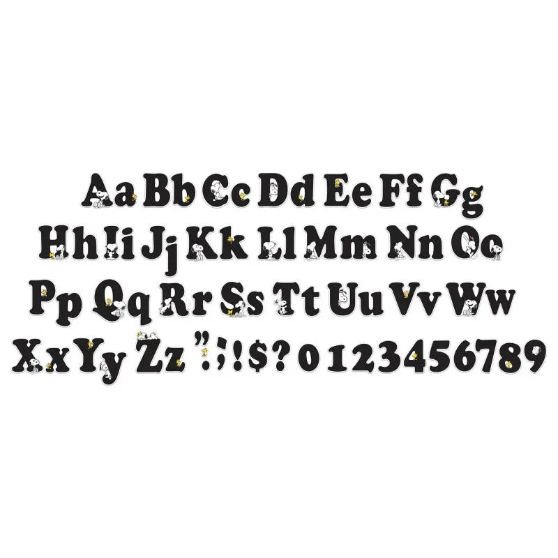 Peanuts&reg; Deco Letters, Pack of 210
