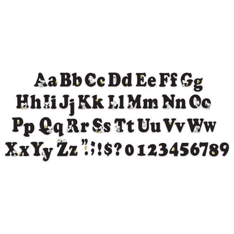 Peanuts&reg; Deco Letters, Pack of 210
