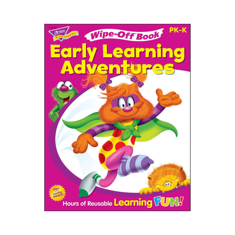 Get Ready for Kindergarten 1 Wipe-OffÂ® Book, 28 Pages