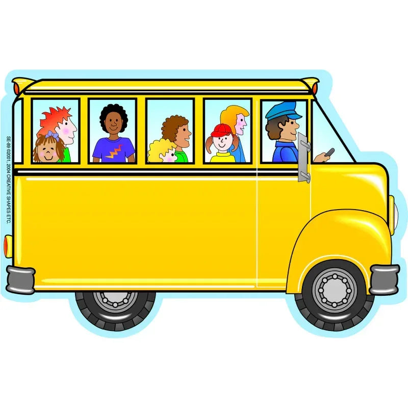 Notepad, Bus with Kids, Large, 50 Sheets