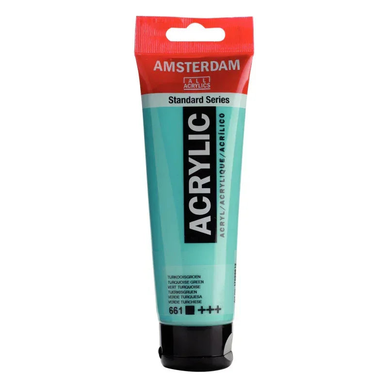 Standard Acrylic Paint, 120ml, Turquiose Grn 661