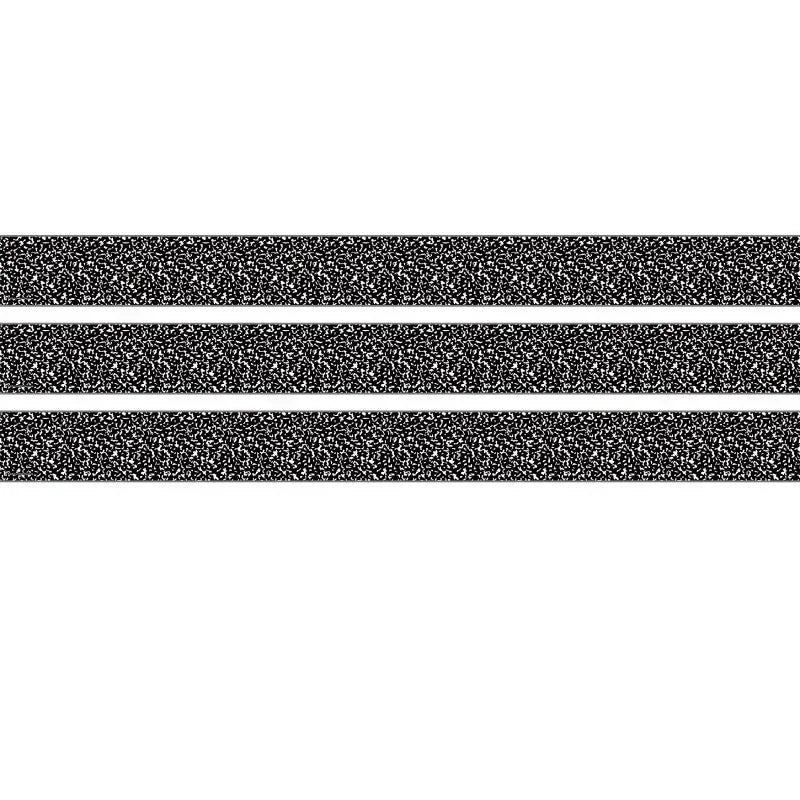 Composition Straight Rolled Border Trim, 50 Feet, 3 Rolls