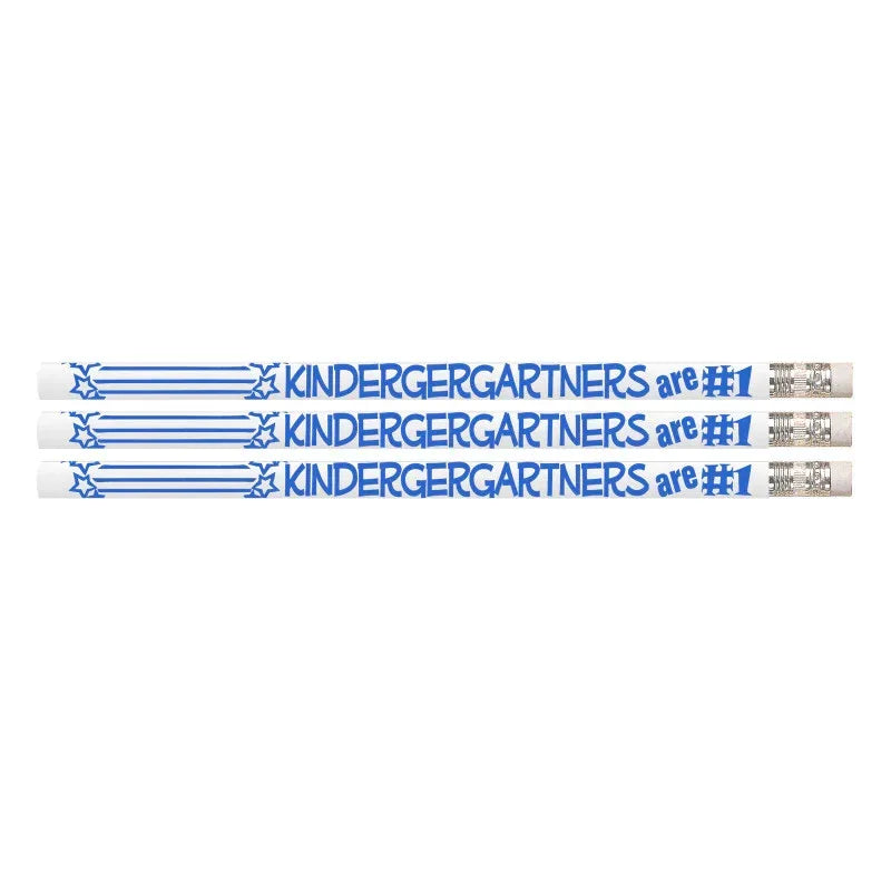 Kindergartners Are #1 Motivational Pencils, Pack of 144