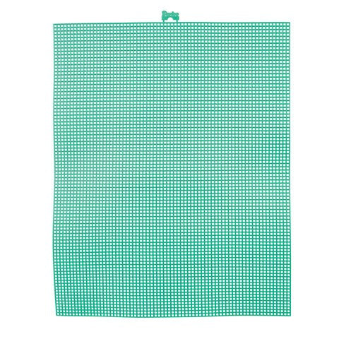 Mesh Colored Plastic Canvas 10.5" x 13.5" - 12/pkg. #7 Kelly Green