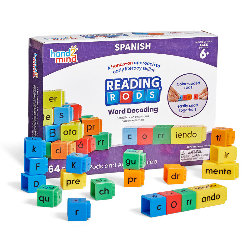 Reading Rods&reg; in Spanish, Word Decoding
