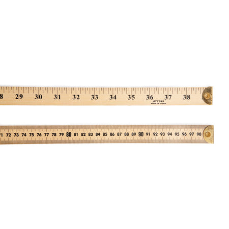 Ruler - Meter Stick W/Metal End