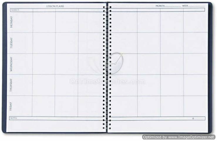 House of Doolittle Lesson Plan Book 8.50" x 11" - 8 Periods