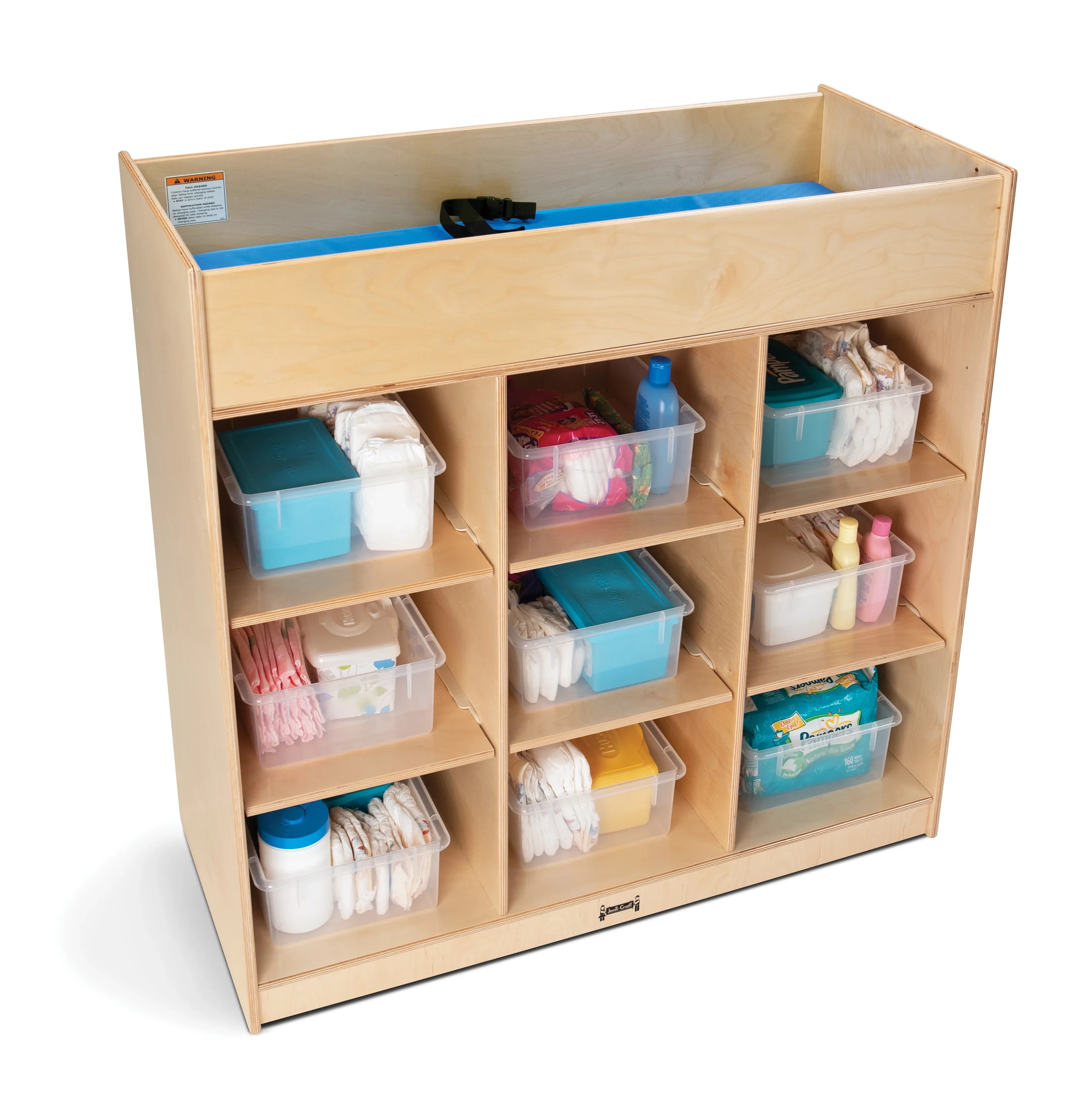 Jonti-Craft® 9 Tub Changing Table with Pad
